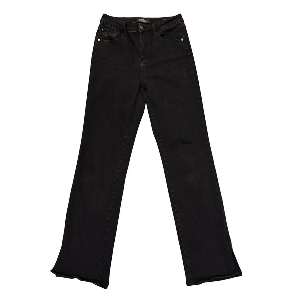 Judy Blue Black Flare Wide Leg Jeans